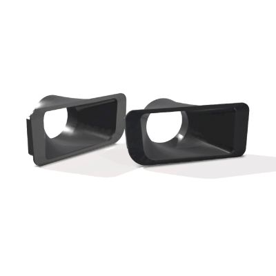 BMW E36 Fog Light Duct | Cold Air Intake (Set) 63178357389 & 63178357390 & 51118122449 & 51118122450 — E36 3-Series