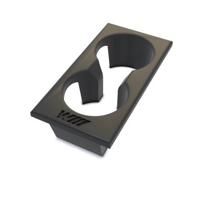 BMW E36 cupholder in center console with phone tray
