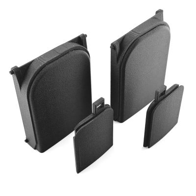 BMW E36 Convertible Interior Cover Trim Flap, side profile, highlighting its slender design. — OEM 51438172797