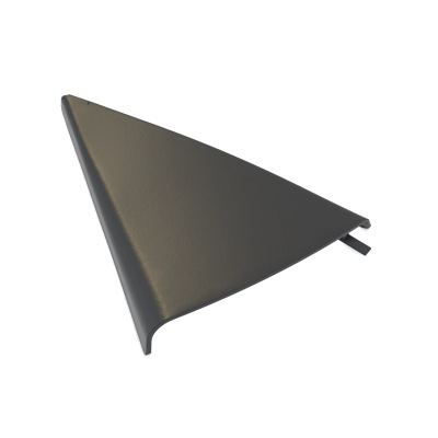 Mercedes SL R129 Side Mirror Triangle Cover Plastic Only Left & Right A1297200711 / A1297200811 — render 1