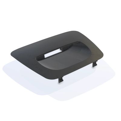 Subaru Impreza GD WRX STi 00–07 Dash Clock Surround Trim Panel Cover — render 6