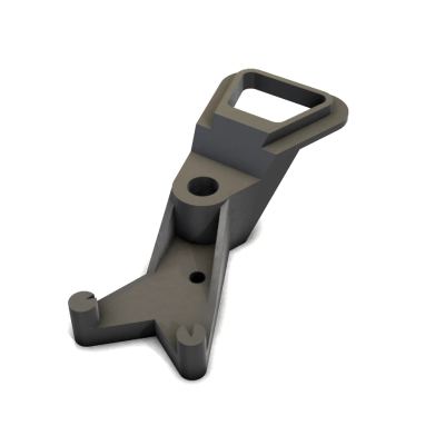 Mercedes-Benz W638 Vito rear tailgate lock handle actuator A6387433238 — MERCEDES::W638 VITO / VIANO