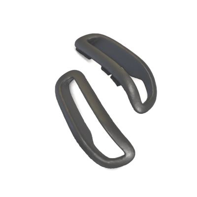  W208 CLK Interior Front Seat Belt Outlet Cover Trim Set A2086920158, A2086920258 — W208 CLK