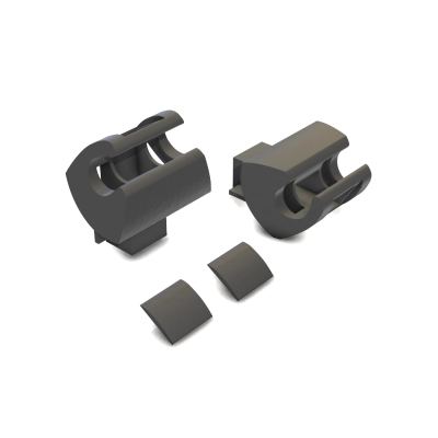 Mercedes SL R129 Sun Visor Bracket Mount Clip Set A1298100225 — R129 SL